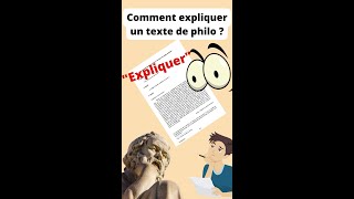 Comment expliquer un texte de philosophie [upl. by Attenal741]