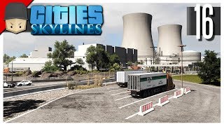 Cities Skylines  S3 Ep16  Nuclear Power Plant Detailing [upl. by Zsolway679]