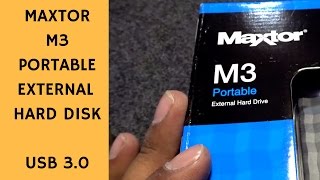 Maxtor 2TB M3 Portable External Hard drive [upl. by Webb516]