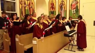 Holy Friday Service 2015 The Choir at Saint Mark Greek Orthodox Church [upl. by Schlicher]