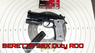 Beretta 92X Duty RDO 9x19  Guancette VAVUSH Tactical [upl. by Toffic167]