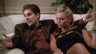 The Sopranos  Christopher Moltisanti shows up completely destroyed at Livias wake [upl. by Coppola]