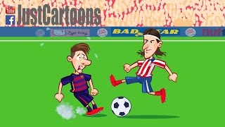 Barcelona vs Atletico Madrid Highlight in 19 Seconds [upl. by Mcdougall]