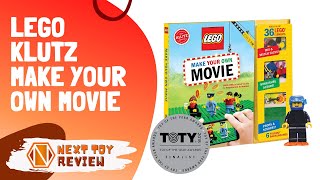 Klutz Lego Make Your Own Movie Activity Kit  PRODUCT REVIEW  Next Toy Review [upl. by Eelydnarb]