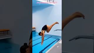 Professional diving swimming diving model [upl. by Aicilla]