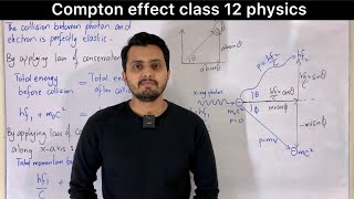 Compton effect class 12  Compton scattering  Modern physics  Dual nature of radiation n matter [upl. by Pelligrini]