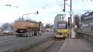 Auf und ab mit Zahnradbahn quotZackequot Stuttgart  Streckenvideo [upl. by Nosmoht891]