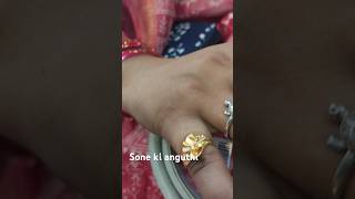 gold ring new designFashionvlogshortsvideo [upl. by Nasia]