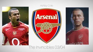 EA FC 24  Pro Clubs Lookalike  Ashley Cole  Stats  ICON  EnglandArsenal FC 0304 Legend [upl. by Nosduj]