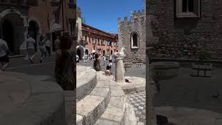 Charming Taormina The Most Beautiful Town in Sicily sicilyisland italiancity europe [upl. by Mendy]