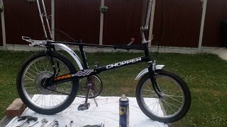 Raleigh chopper mk2 update paint decals and Grifter fest the mk1 is back lol 😂 [upl. by Medea925]