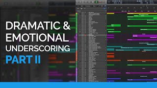 Dramatic amp Emotional Orchestral Underscoring  3 Buildups on Strings amp Winds [upl. by Palmer616]