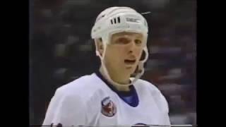 Darius Kasparaitis vs Penguins Game 6 1993 Playoffs CBC [upl. by Anaib]