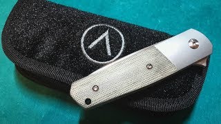 Ray Laconico Knives amp Alliance Designs EZE Micarta Bolsterlock Live Unboxing [upl. by Kerri]