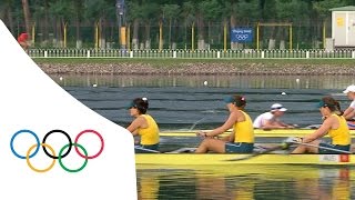 United States win Womens Eight Olympic gold  Beijing 2008 [upl. by Aisat]