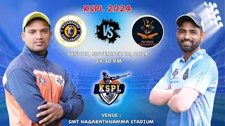 KSPL  2024  DAVANAGERE CHALLENGERS VS BENGALURU SHOURYAS  MATCH  18 [upl. by Middleton844]