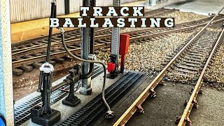 How To Ballast Your Track On The Modular Layout Ep 9 [upl. by Crean894]