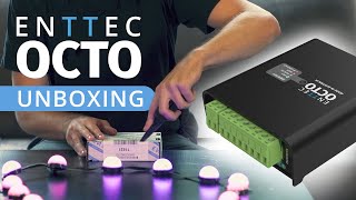 Unboxing the NEW ENTTEC OCTO [upl. by Leahcimluap]