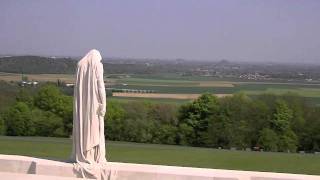 Canadian War Cemetery Vimy Ridge France  Cimetière Canadien Crête de Vimy [upl. by Ailemaj406]