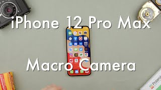 How to Use Macro on the iPhone 12 Pro Max  Apple iPhone 12 Pro Max [upl. by Lilhak]