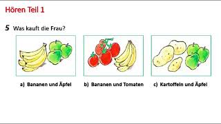 German listening practice a1 Goethe German hören practice a1 [upl. by Solotsopa]