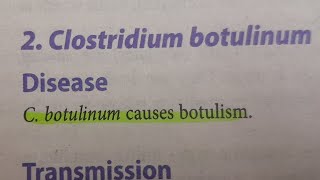 Clostridium Botulinum  MICROBIOLOGY [upl. by Sesilu]