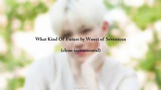 What Kind Of Future by Woozi clean instrumental [upl. by Haelem]