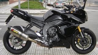 YAMAHA FAZER 800 PRUEBA [upl. by Llatsyrc]