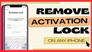 How to Remove iCloud Activation Lock on any iPhone and iOS [upl. by Nnor]