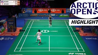 BWF Arctic Open 2024 Women Singles Semi Final Match Ratchanok Intanon and Tomoka Miyazaki Highlight [upl. by Perrin]