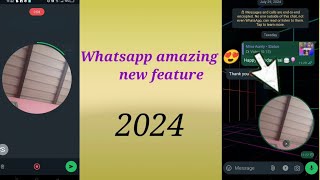 whatsapp new features 2024  whatsapp update [upl. by Imef]