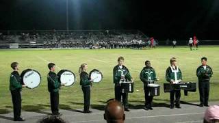 Yulee Middle School YMS Homecoming 2011  DrumLine [upl. by Naiditch]