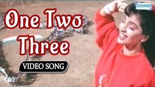 One Two Three  Juhi Chawla  Shanthi Kranthi  Best Kannada Songs [upl. by Yatnoj228]