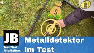 Wir haben einen günstigen Metalldetektor um 90€ von Amazon getestet Finden wir was [upl. by Rednaskela]