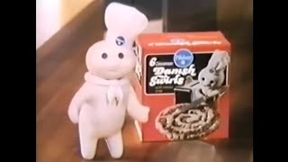 Pillsbury Danish Swirls Commercial 1971 [upl. by Purse]