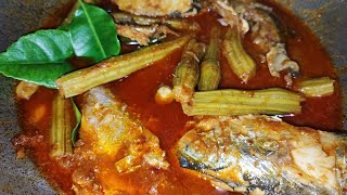 Asam pedas🌶️ Melaka cara sayasedapnya 😋asampedas ikanasampedas [upl. by Orva]