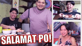 BINIGYAN KAMI NG AYUDA NI KWEEN LLOYD CAFE CADENA KAINAN NANAMAN [upl. by Marmawke]