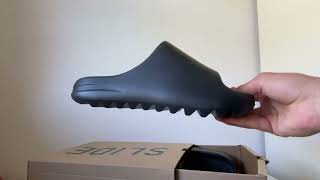 Yeezy Slides Unboxing and Review [upl. by Ailed]