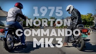 1975 Norton Commando MK3 Electric Start visit 23 of 31 [upl. by Azenav]