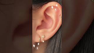 Unique Ear Piercing Ideas to Obsess Over aesthetic beautyhacks [upl. by Gerta]