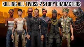 Killing EVERY Story Character in TWD Saints amp Sinners 2 Retribution [upl. by Iznik]