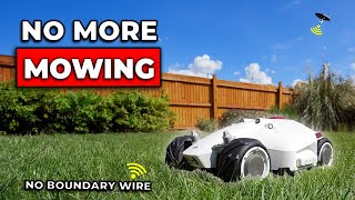 This Wireless Robot Lawn Mower Will Blow Your Mind  LUBA AWD 5000 [upl. by Rawley228]