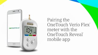 Pairing the OneTouch Verio Flex® meter with the OneTouch Reveal® mobile app [upl. by Natividad]