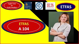 ETFAS A104  ALCPT 104 [upl. by Inah]