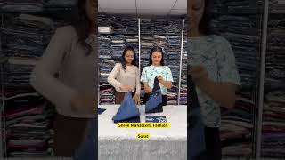 Ladies Western New Jeans Top Surat  shorts youtubeshorts new clothing fashion youtube jeans [upl. by Kinch295]