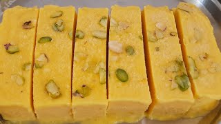 Mango Bread Kulfi Recipe  मॅंगो ब्रेड कुल्फी  No condense mil No mava only bread Mango amp milk [upl. by Moreen]