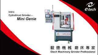 Intro of Smallparts Production Cylindrical Grinder Mini Genie [upl. by Fuld]