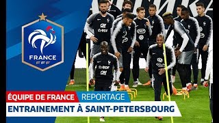 Equipe de France  Entrainement avant Russie  France I FFF 2018 [upl. by England]