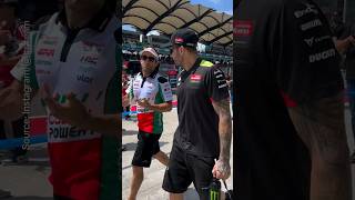 Andrea Iannone and Johann Zarco Chat [upl. by Maunsell858]