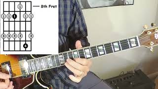 2  Easy Beginner B Major Pentatonic Blues Scale in Position 2 guitarscales [upl. by Asyla]